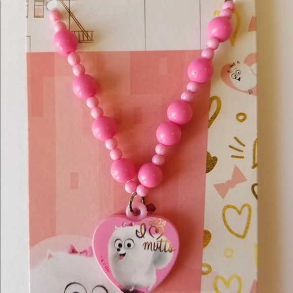 THE SECRET LIFE OF PETS GIDGET HEART NECKLACE - Picture 4 of 7